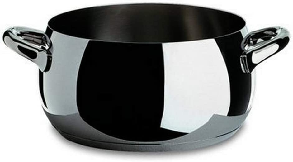Alessi Mami Casserole, Stainless Steel, 16 cm (SG101/16)