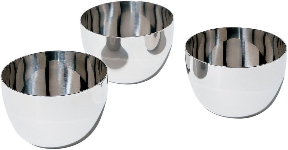 Alessi Mami Set of 3 Ceramic Bowls for Fondue by Stefano Giovannoni