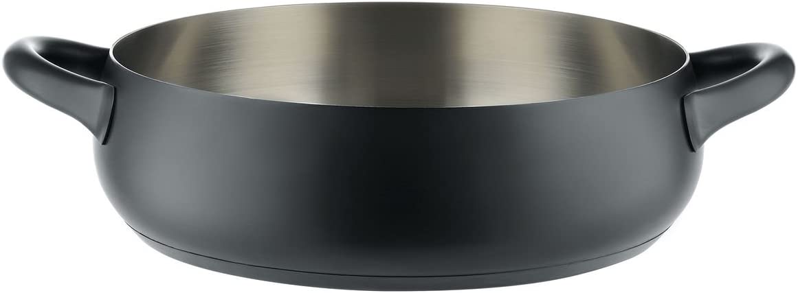 Alessi Mami Shallow Casserole Black