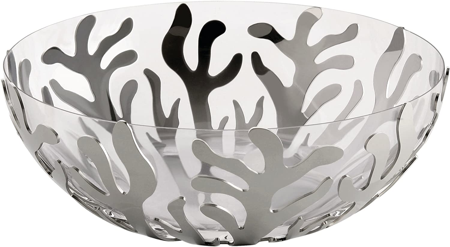 Alessi Mediterraneo Fruit Holder and Bowl, Grey