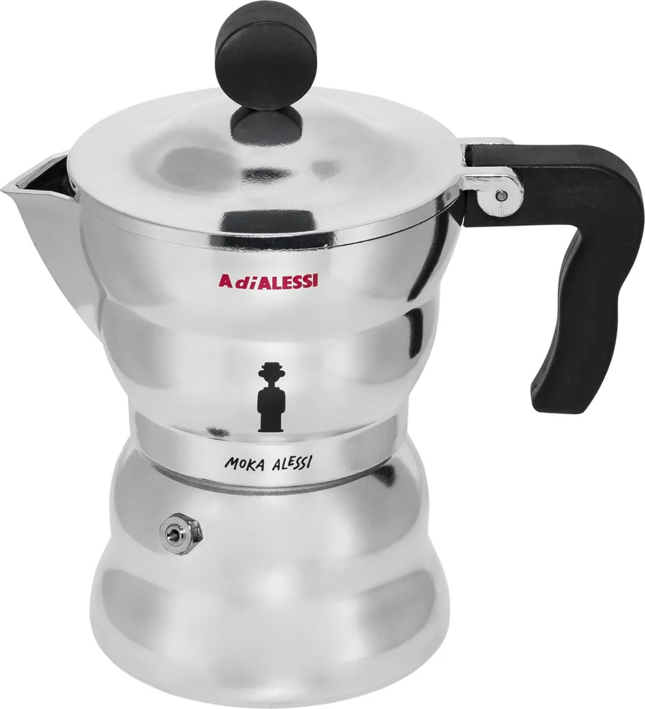 Alessi Moka Moka Lid Aluminium
