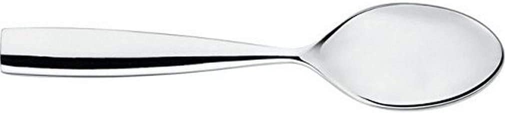 Alessi Dressed Coffee Spoon, Stainless Steel, Silver, 12 x 3.3 x 2.7 cm, 6 Units