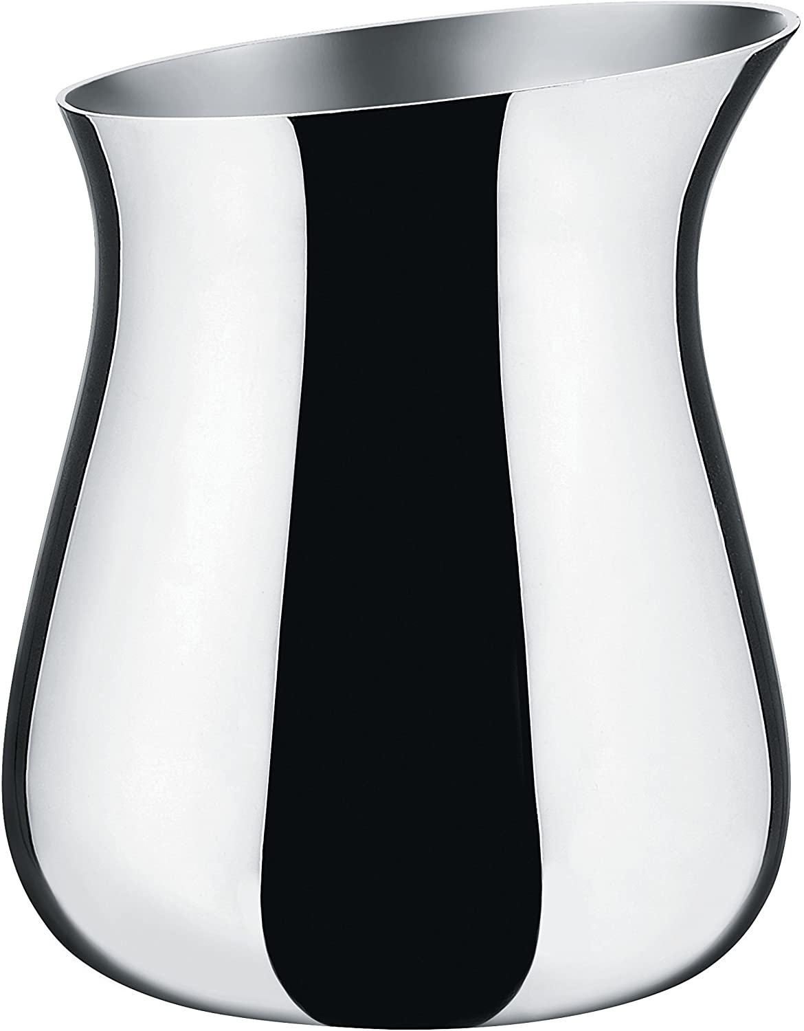 Alessi NF02 Porcelain Milk Jug, Silver