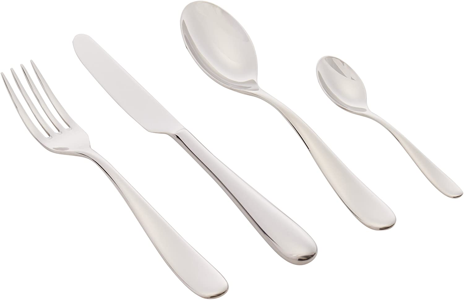 Alessi Nuovo Milano 24-Piece Cutlery Set