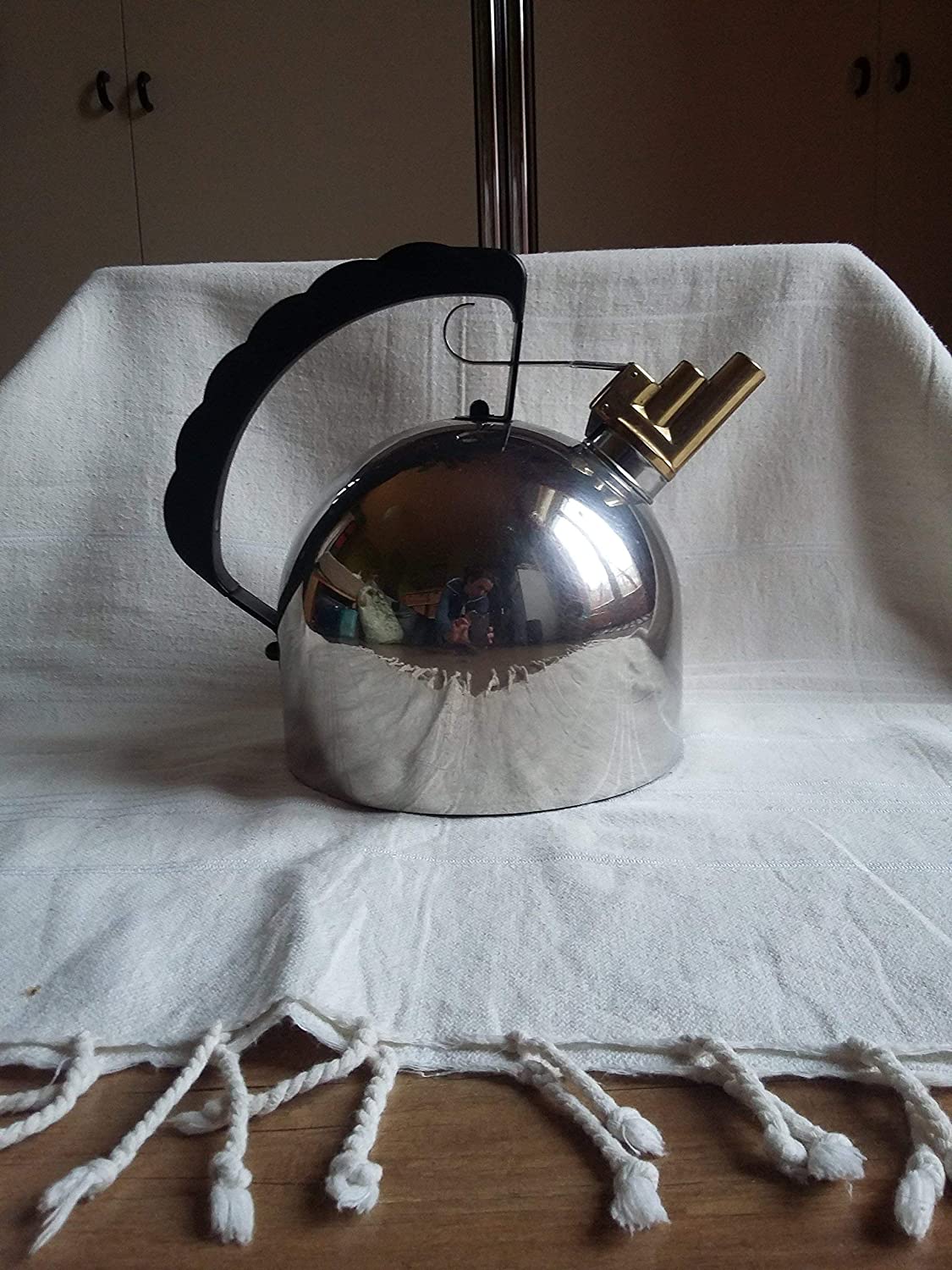 Alessi Officina Richard Sapper Melodic Kettle 9091