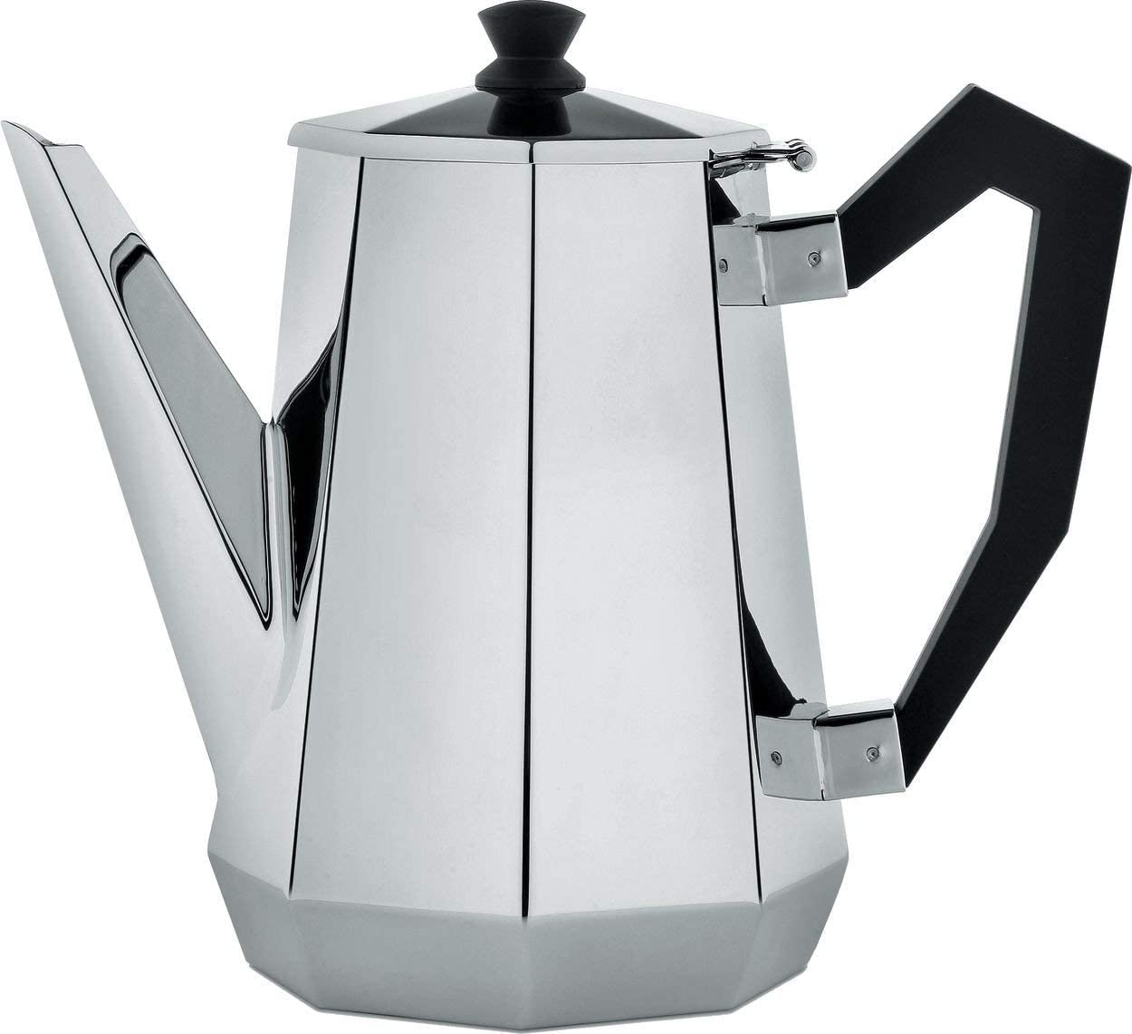 Alessi Ottagonale Coffee Pot with Bakelite Handle and Knob