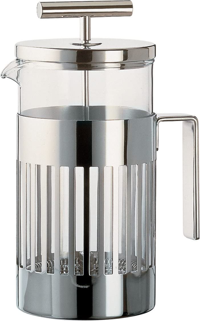 Alessi Press Filter Coffee Maker, 8 Cups, (9094/8)