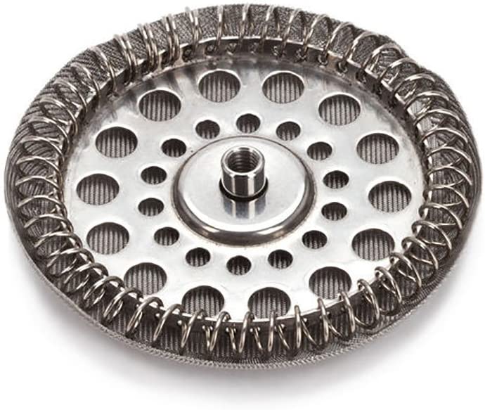 Alessi Press Filter Coffee Maker 9094/3 1200013RIC Filter Group, Stainless Steel, Silver