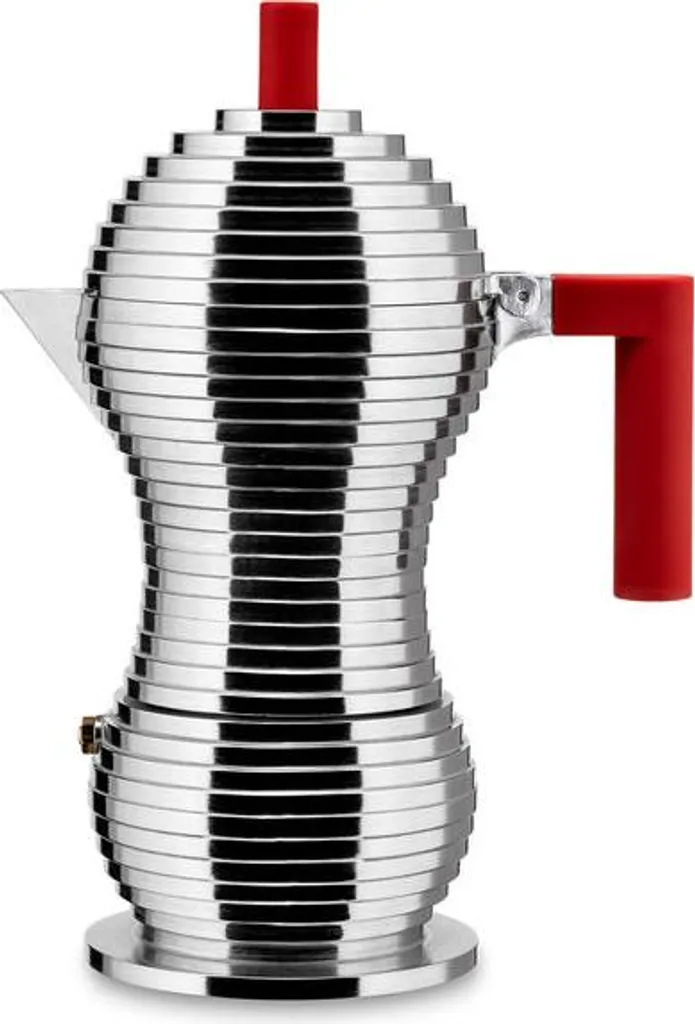 Alessi Pulcina,Espresso Coffeemakerfm (Item no. MDL02/6RFM, EAN 8003299412679)