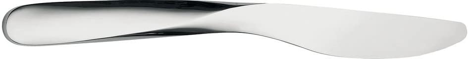 Alessi UNS03/3 Giro Table Knife, Stahl AISI 420 Glossy Mirror Polished (Set of 6.
