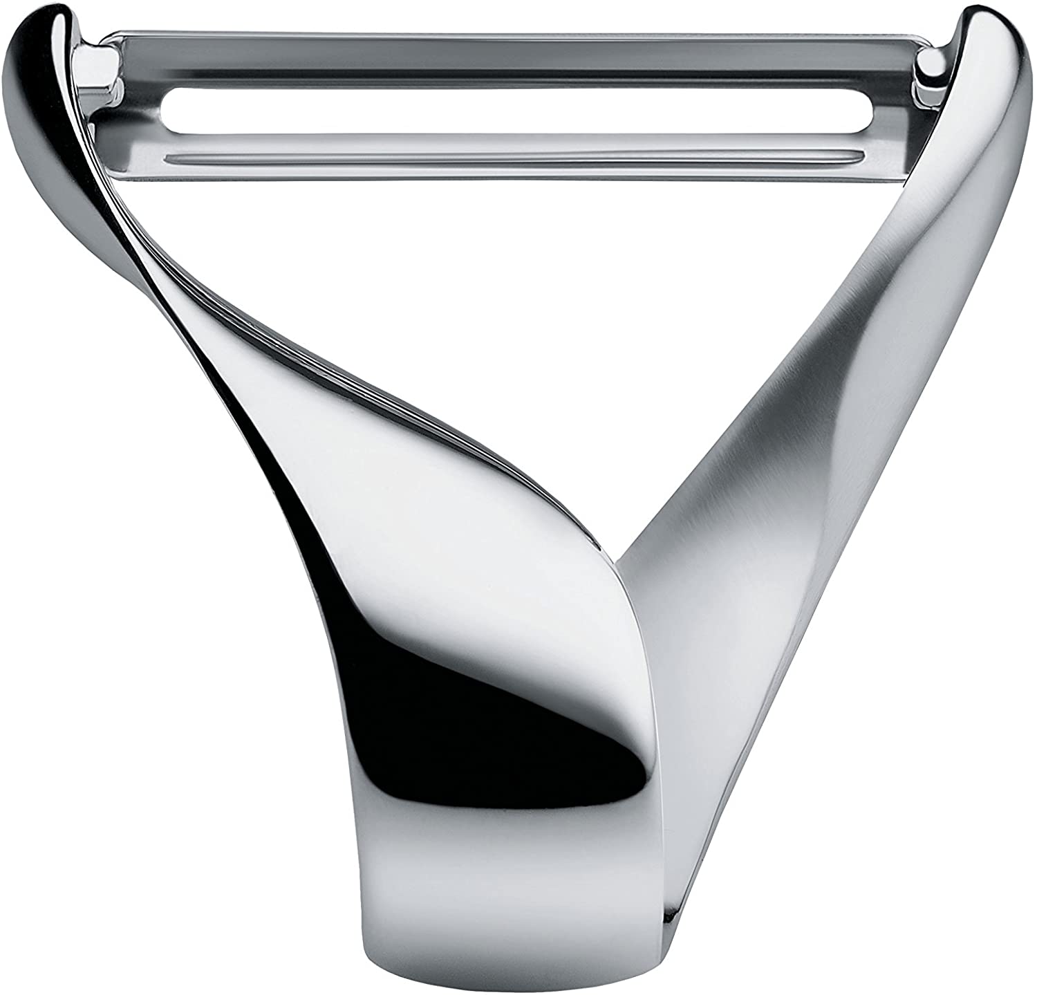 Alessi VS02 Potato Peeler, Stainless Steel, Silver