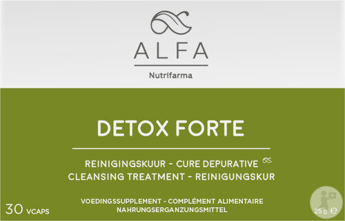 Restaxil Alfa Detox Forte Detox Treatment 30 Capsules