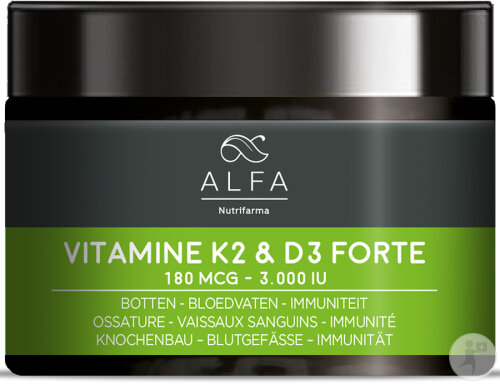 Restaxil Alfa Vitamin K2+D3 Forte 90 Capsules