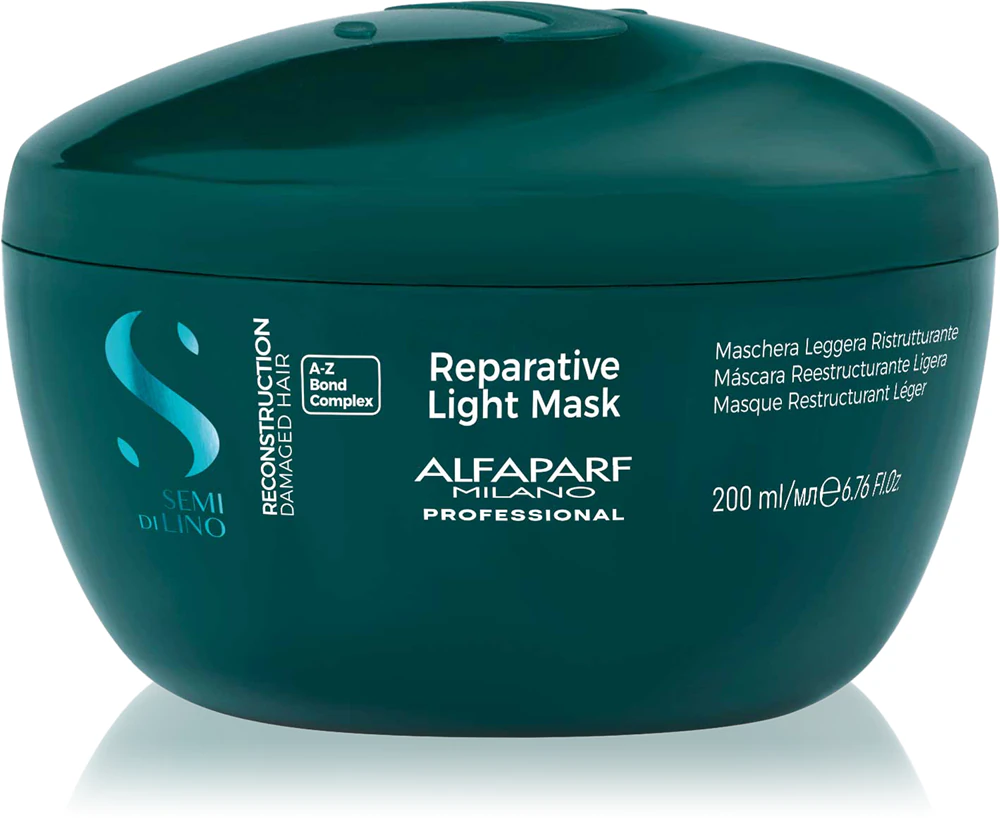 Alfaparf Milano Semi di Lino Reconstruction Reparative Light Mask Regenerating mask for damaged hair