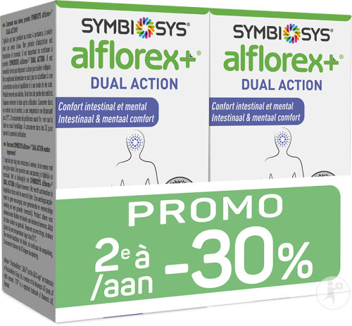 Restaxil Alflorex+ Dual Action Gut and Mental Wellbeing Duopack 2x30 60 Capsules