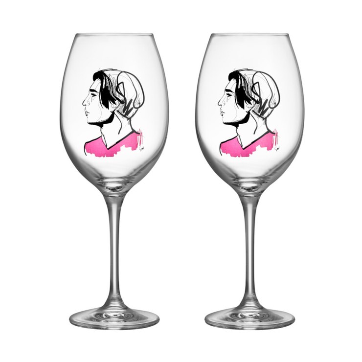 Kosta Boda All about you wine glass 52 cl pack of 2
