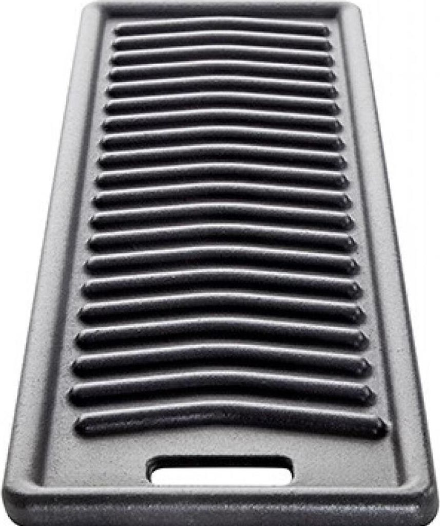 ALLGRILL cast iron grill plate, narrow, 15x46cm, for ALLGRILL model CHEF S