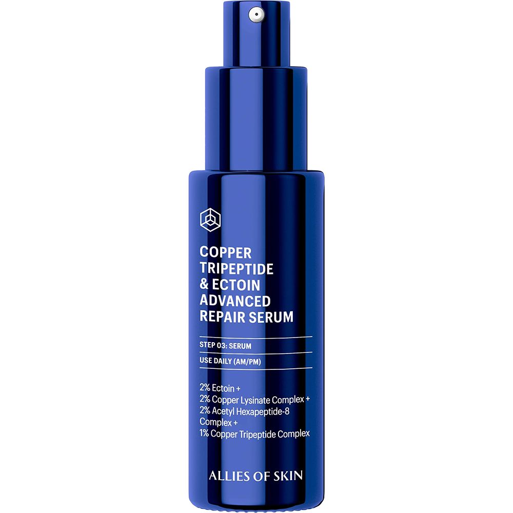 Allies of Skin Copper Tripeptide & Ectoin Advanced Repair – Facial Serum 30 ml