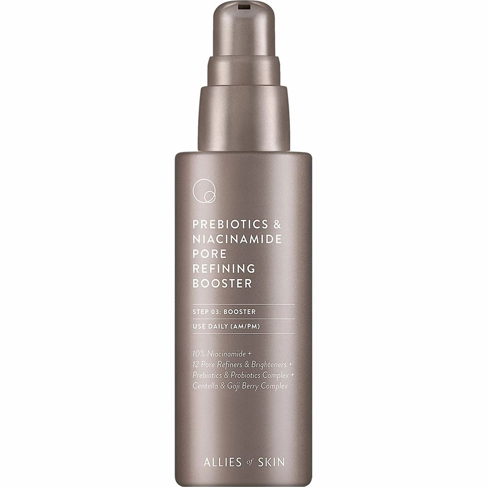 ALLIES OF SKIN Pore Refining Booster – 10% Niacinamide with Pre- & Probiotics 50 ml