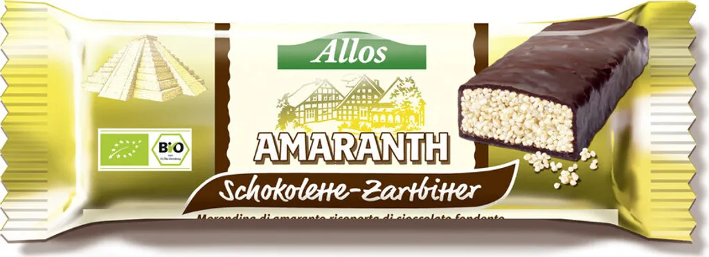 Allos - Amaranth Chocolate Dark Chocolate - 25g