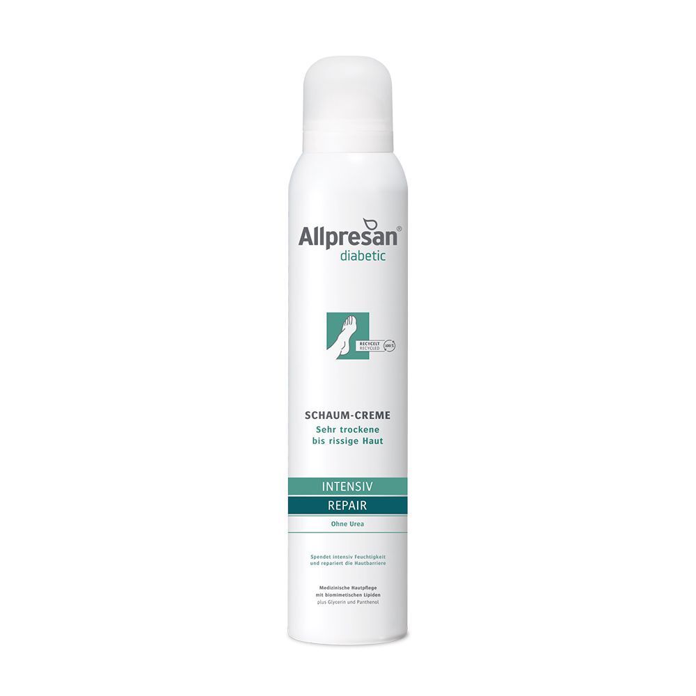 Allpresan diabetic INTENSIVE + REPAIR foam cream without urea 200 ml
