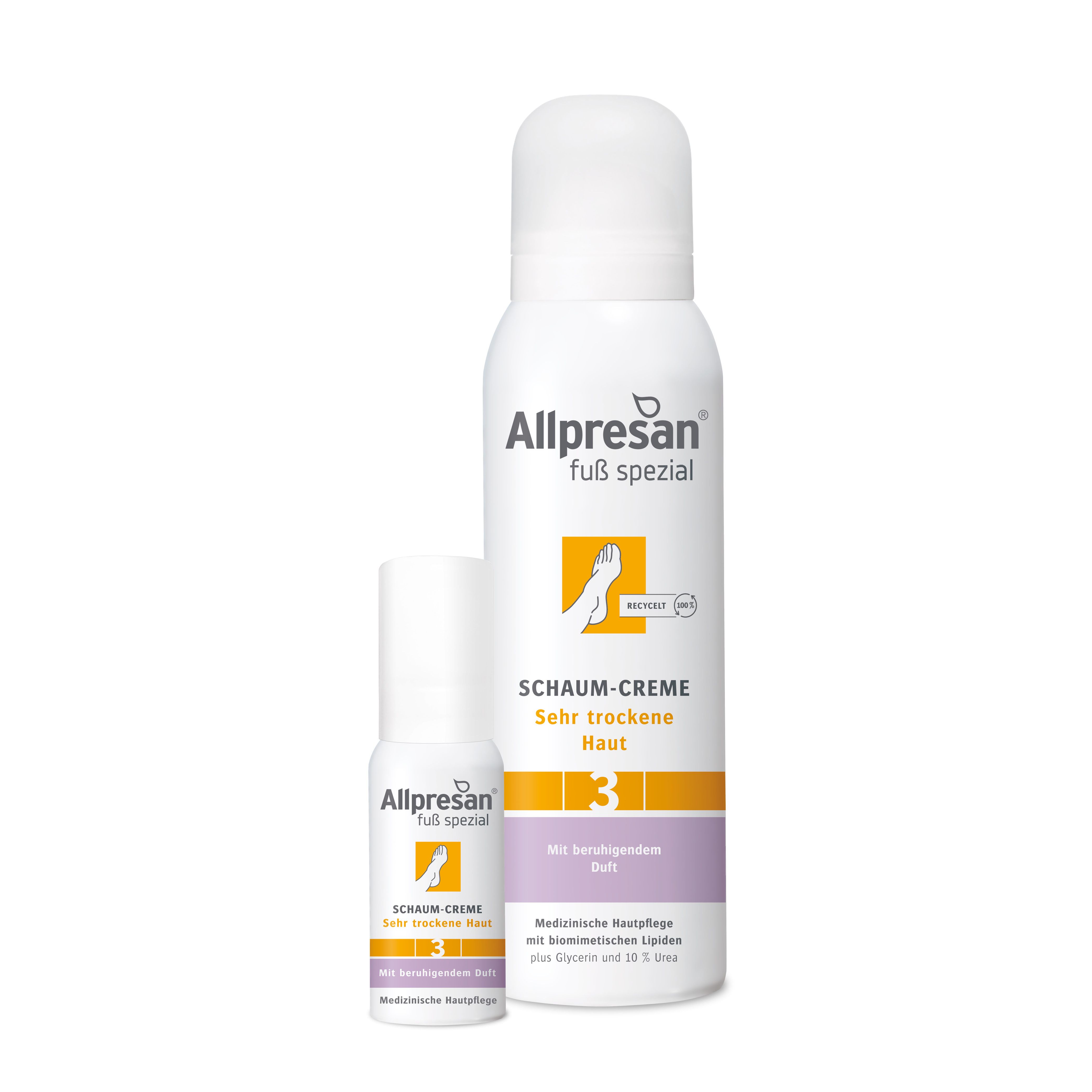 Allpresan Fuß spezial Nr. 3  Schaum-Creme 200 ml 125 ml