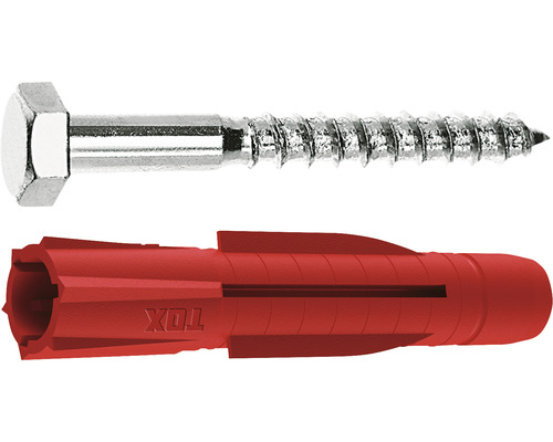 Tox Dübel All-purpose dowel Tox Tri 12/71 + screw, 2 pieces each
