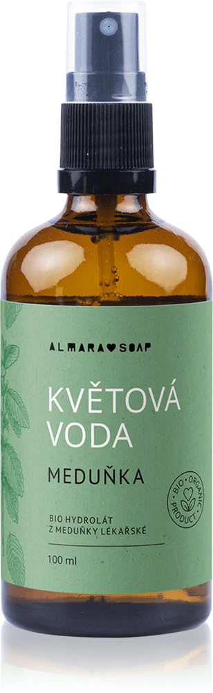 Almara Soap Floral Water Lemon balm Facial toner for dry skin
