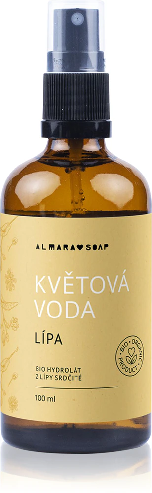 Almara Soap Floral Water Linden Facial Toner for Sensitive Skin