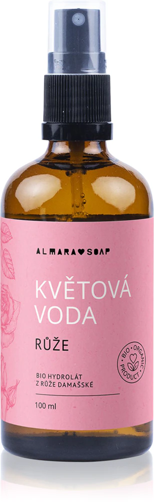 Almara Soap Floral Water Rose Facial Toner for dry to sensitive skin