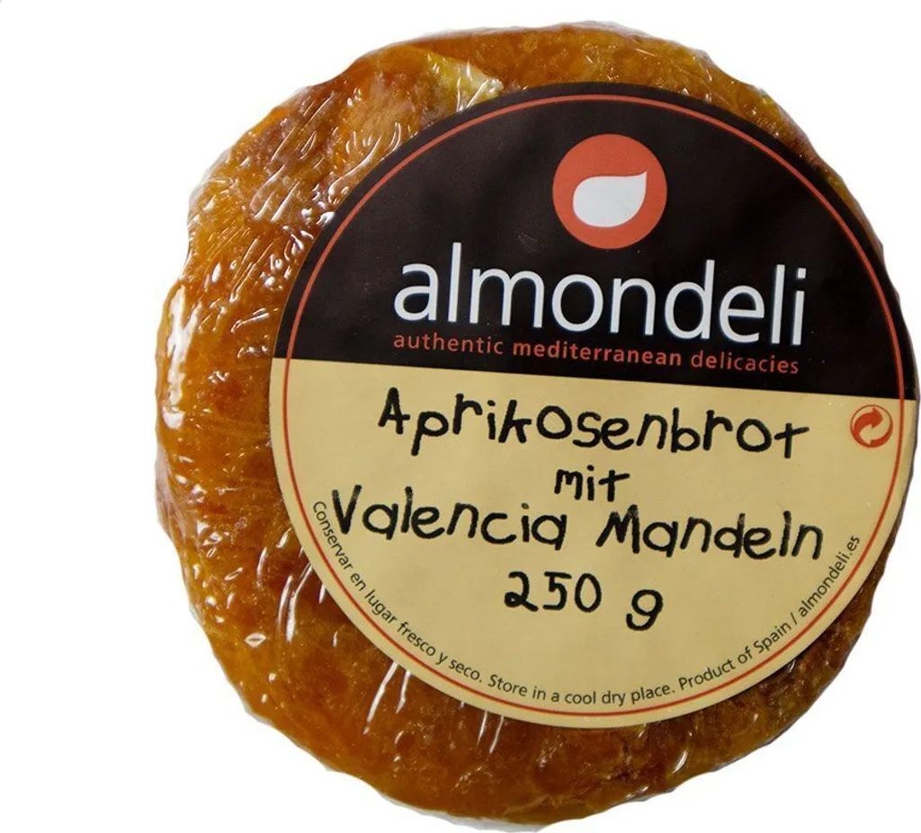 Almondeli apricot bread with Valencia almonds, 260 g