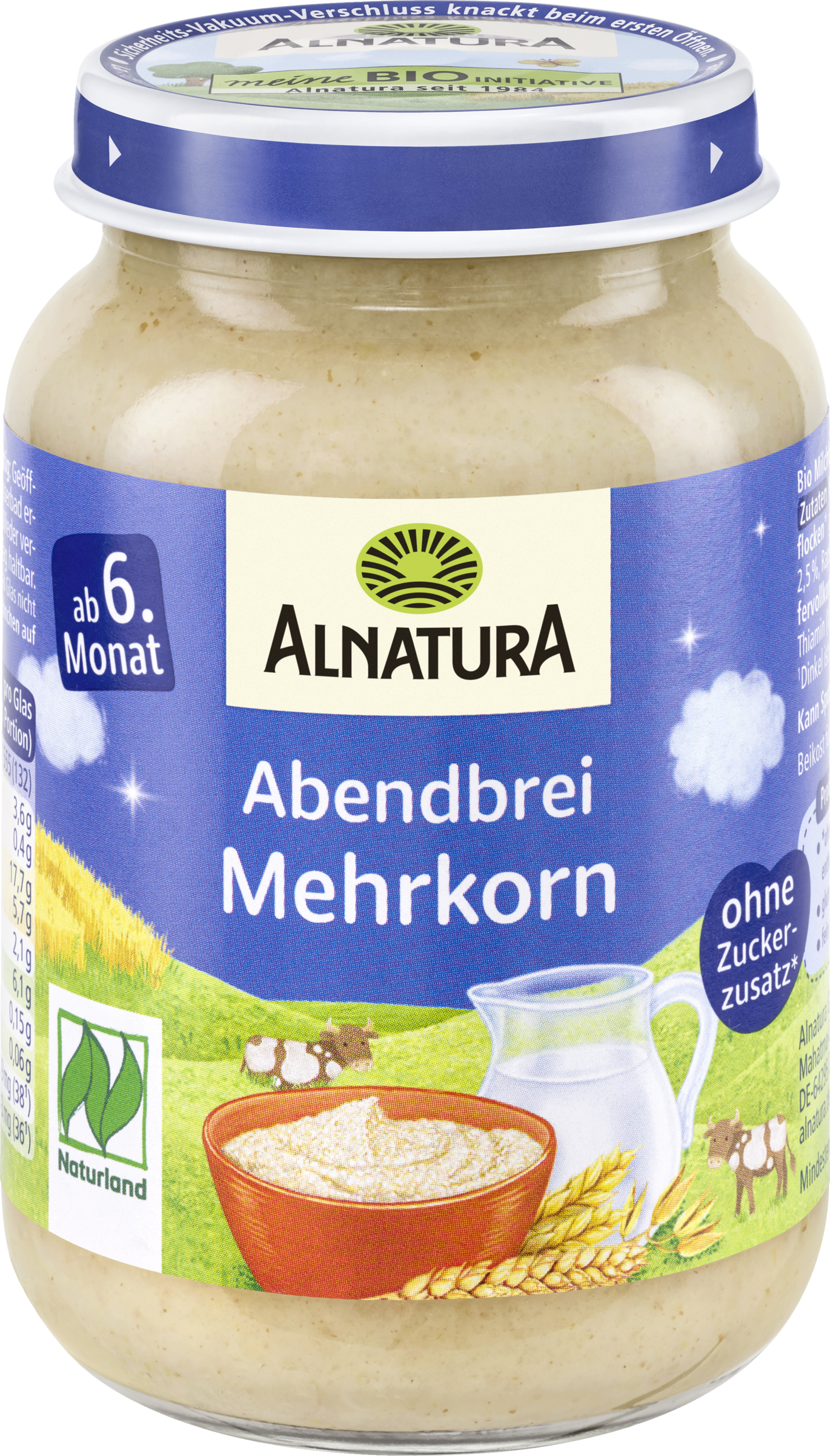 Alnatura Organic Evening Porridge Multigrain Porridge Naturland