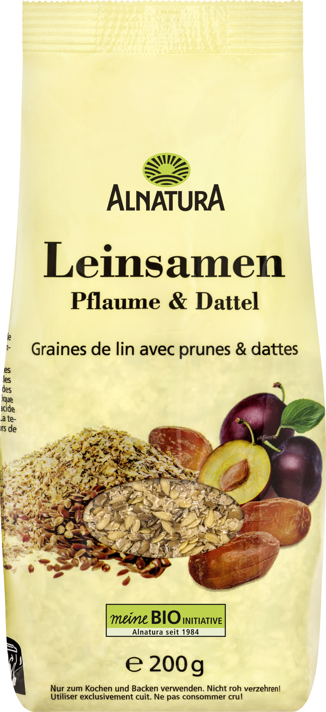Alnatura Alnatura linseed plum and date 200g
