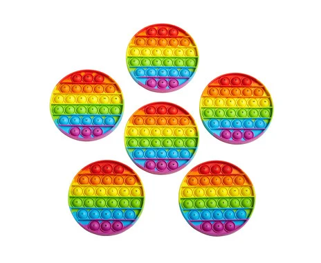 Alphabet poppers, 6 pieces