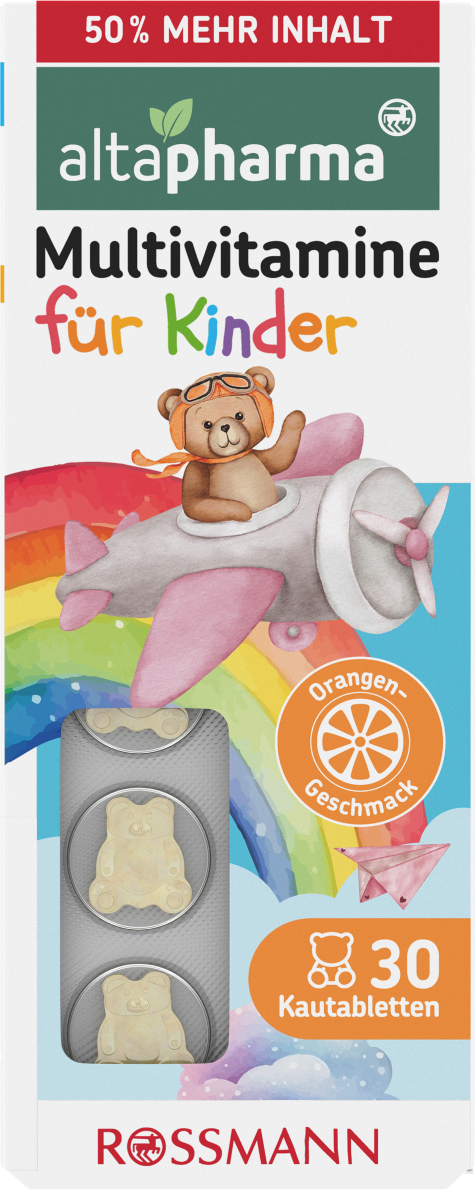 altapharma Multivitamins for Children Chewable Tablets 21g