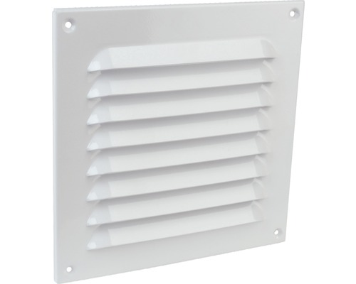 Aluminum external grille Rotheigner for round connection D: 150 mm with fly screen