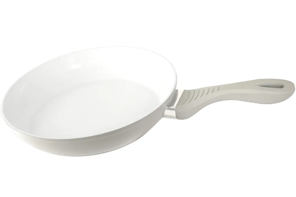 Expo Börse GmbH Aluminum frying pan Ø 24 cm, ceramic coating, soft handle