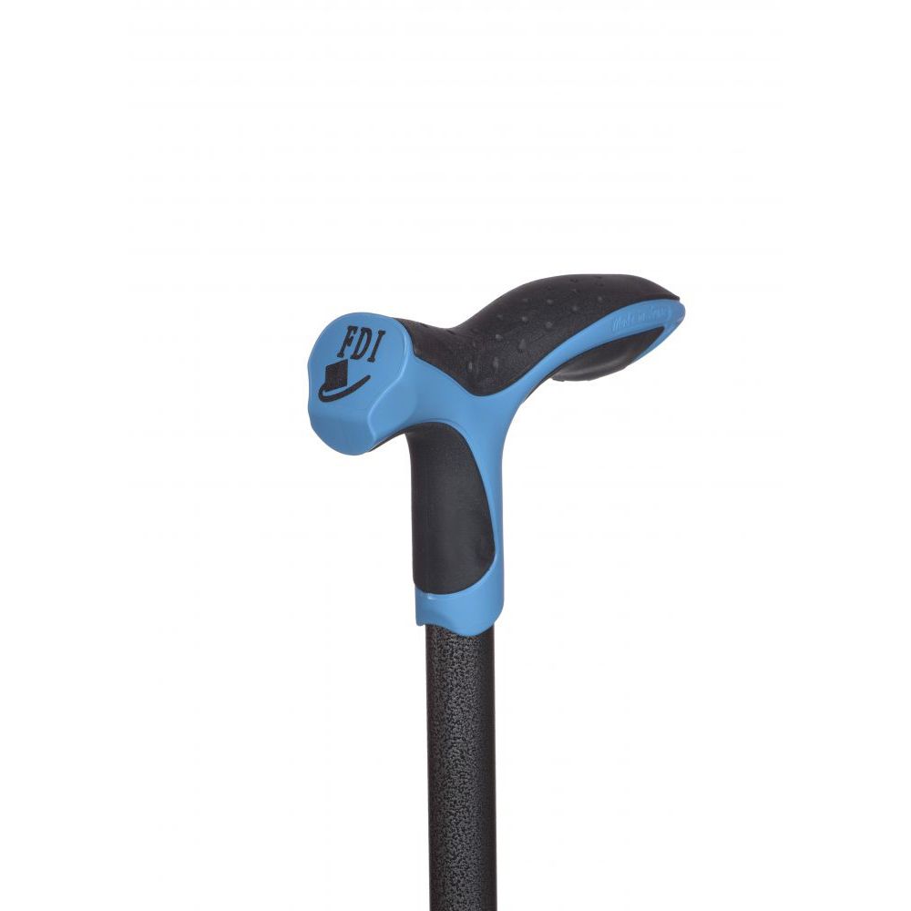 ALUMINIUM Aluminum walking stick FDI SOFT STEP blue 1 St