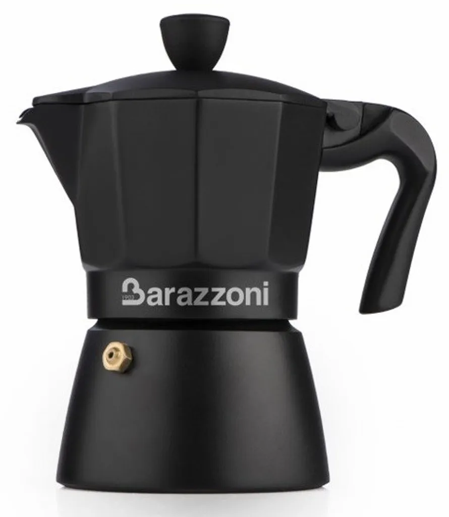 Barazzoni Aluminum coffee machine, 6 cups, DE LUX