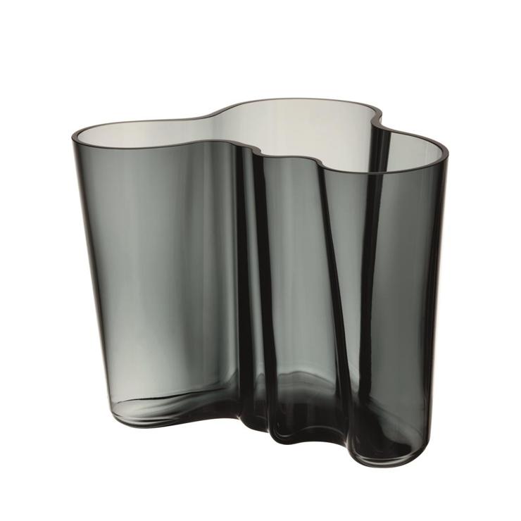 Iittala Alvar Aalto Vase Dark Gray