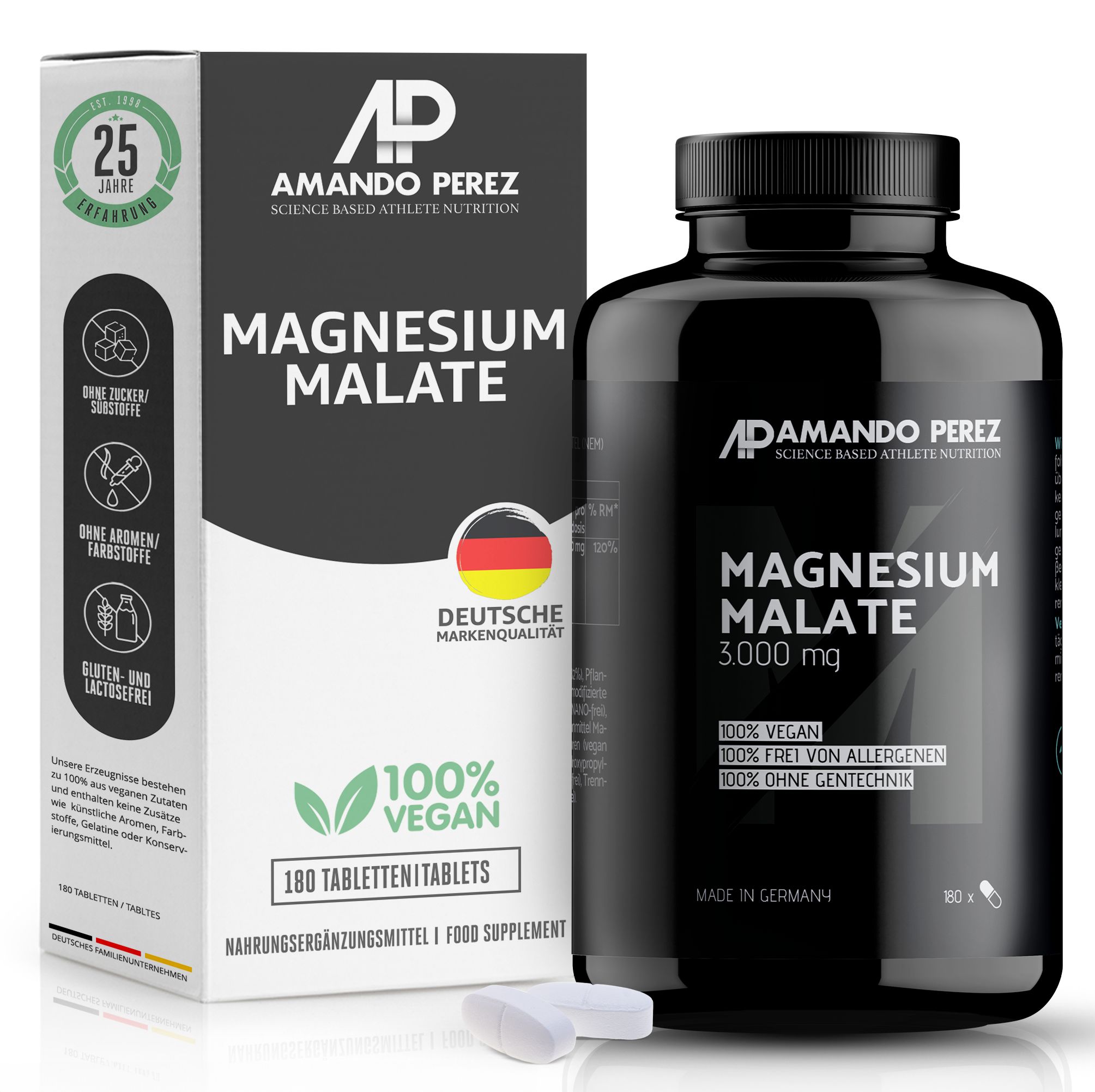 Amando Perez Magnesium Malate 180 St