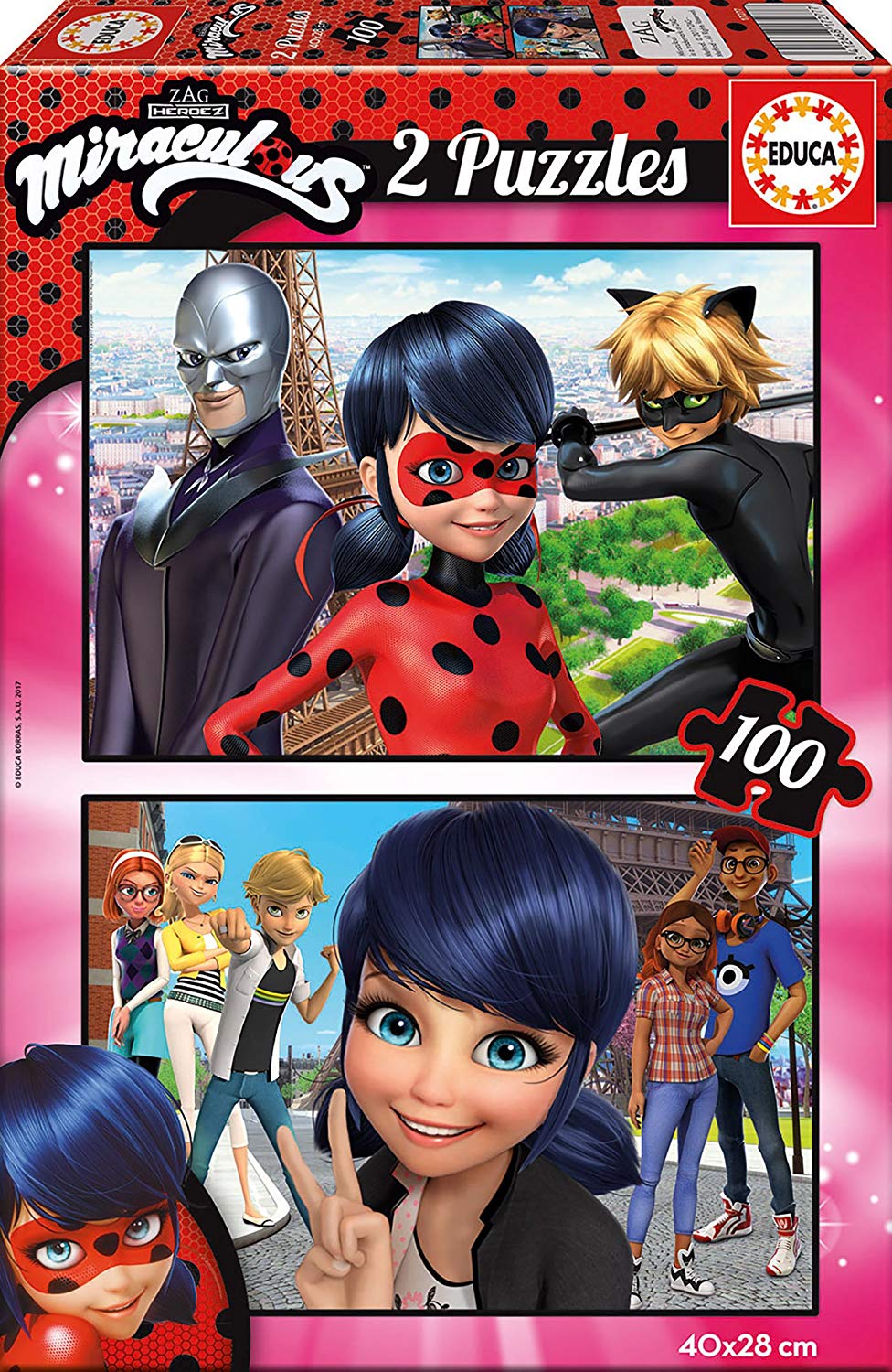 Educa Amazing The Exploits Of Ladybug Puzzle