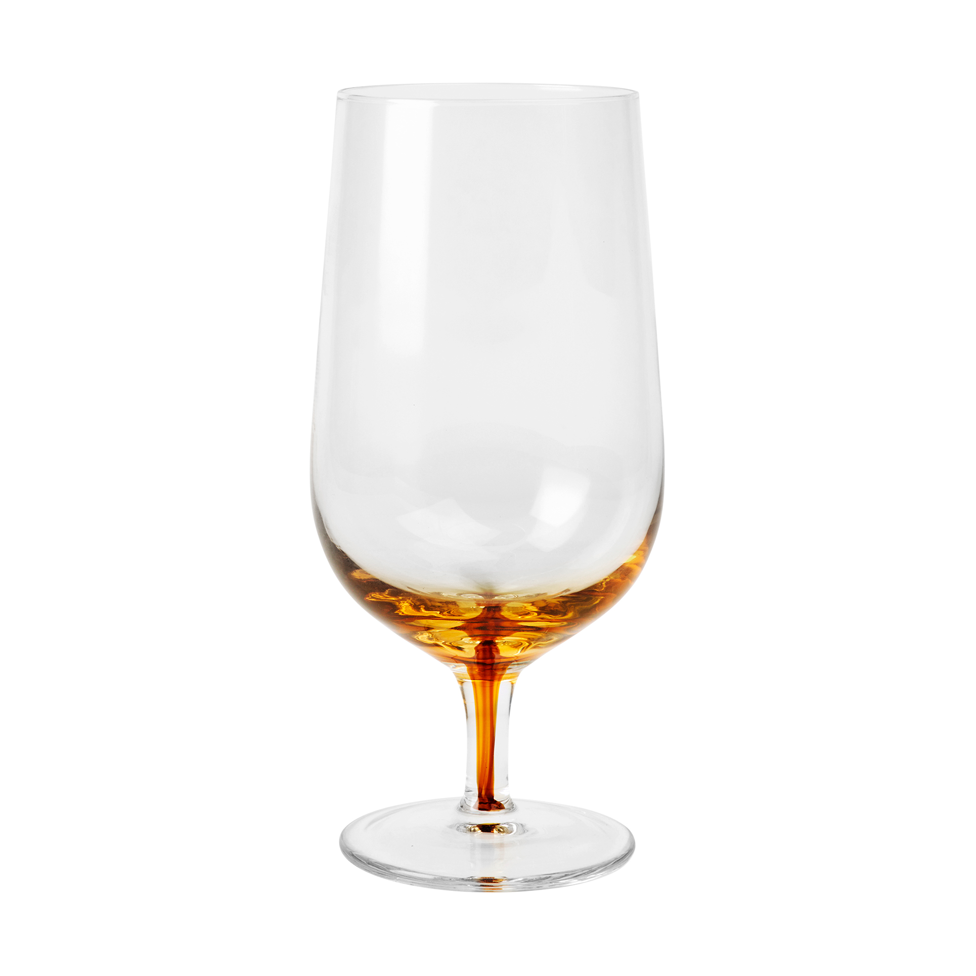 broste Copenhagen Amber Beer Glass 50 CL