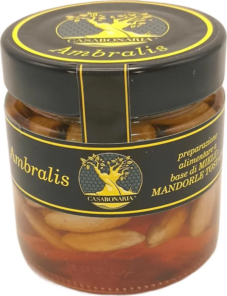 Win2Win Tech AMBRALIS - Honey with roasted almonds 240g