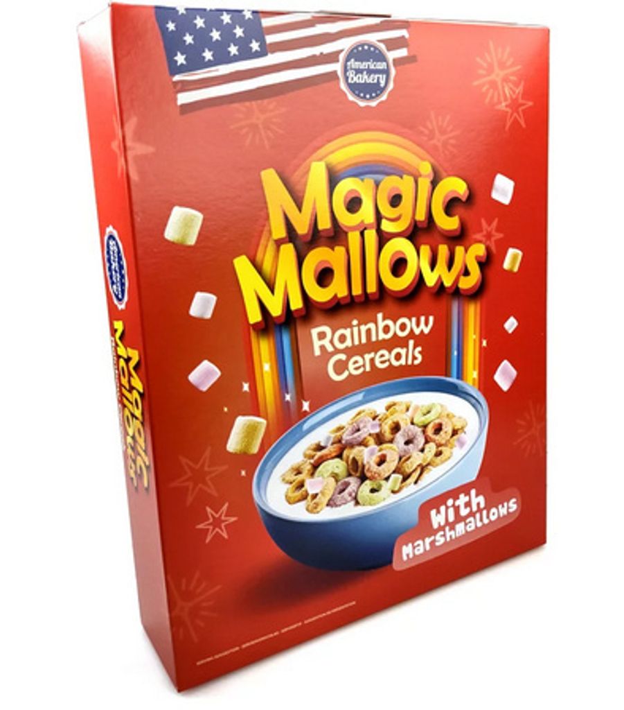 American Bakery - Magic Mallows Rainbow Cereals With Marshmallows 200g