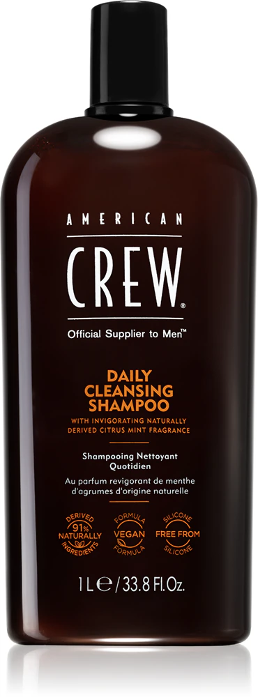 American Crew Daily Cleansing Shampoo the cleansing shampoo for men