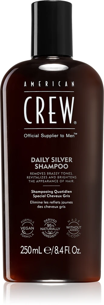 American Crew Daily Silver Shampoo Shampoo for white and gray hair