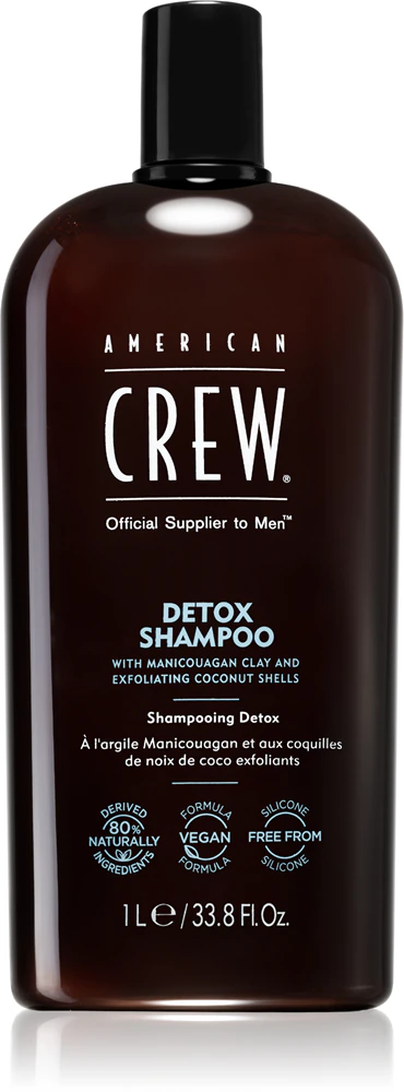 American Crew Detox Shampoo Detox shampoo to renew a healthy scalp