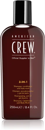 American Crew Hair & Body 3-IN-1 shampoo, conditioner and shower gel 3-in-1 for men