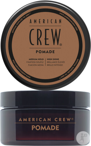 American Crew Pomade Styling Wax for Men Medium Hold and Strong Shine 85g